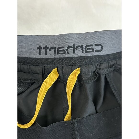Carhartt Force Pants Mens Small Black Jogger Athletic Workwear Cargo Lightweight - Picture 9 of 15
